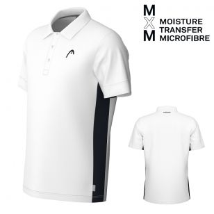 Head SLICE Polo Shirt Men WH - 46/48 (S)